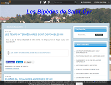 Tablet Screenshot of lesbipedesdesaintcyr.com